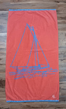 Vintage Ralph Lauren Sail Boat Beach Pool Tow...