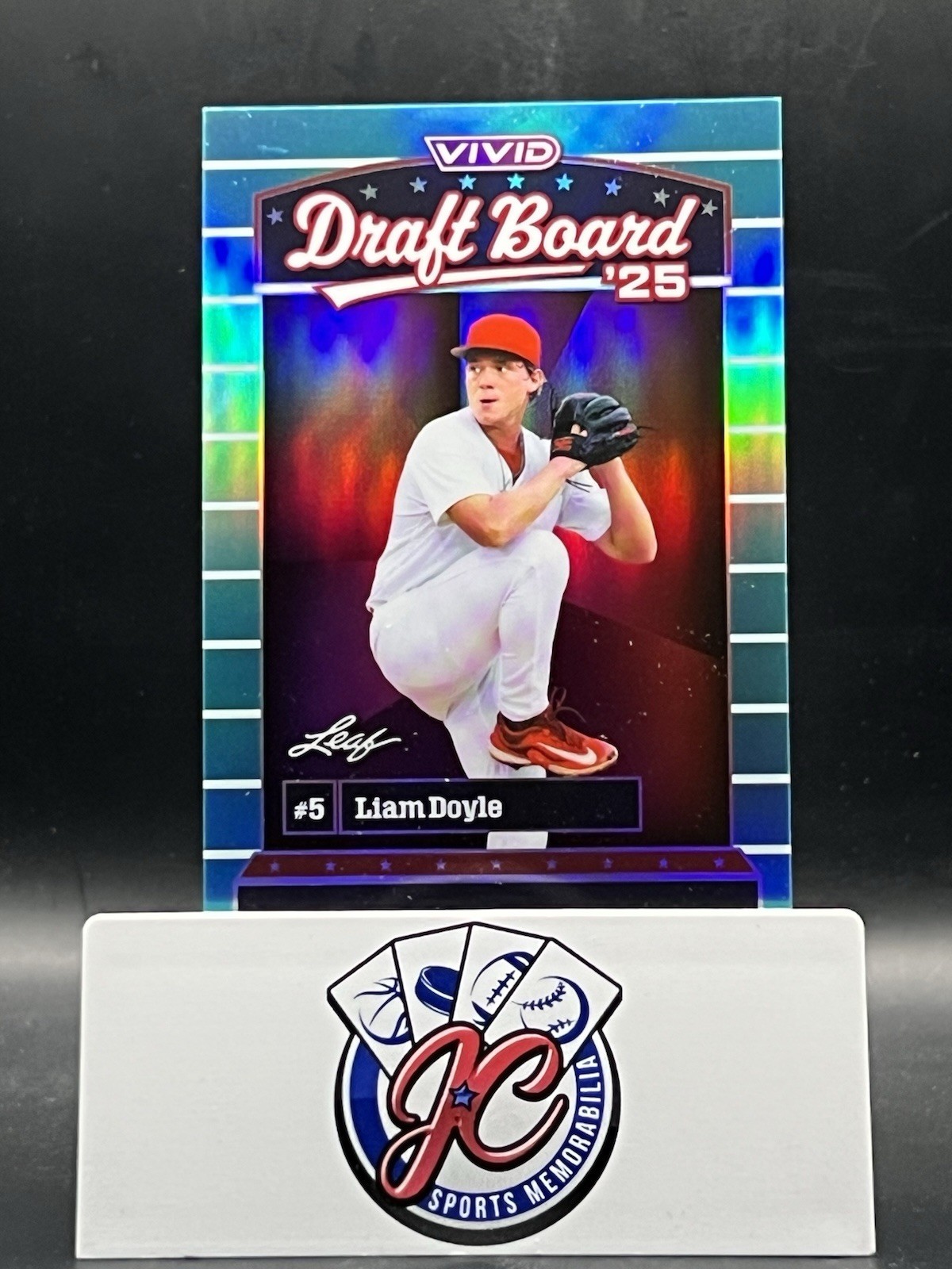 LIAM DOYLE - 2026 Leaf Vivid Teal Prismatic /25 - St. Louis Cardinals #DB-20