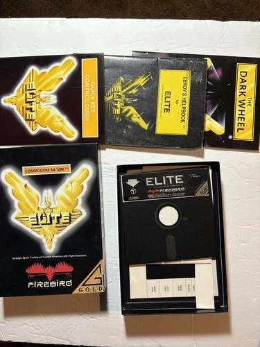 Elite Firebird Commodore 64 Game COMPLETE! Tested