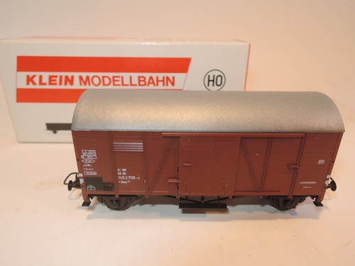 ++ R11 H0 Klein Modellbahn 3114 Gedeckter Güterwagen Glms Ep4 DB NEM KKK OVP | Condition: Gebraucht