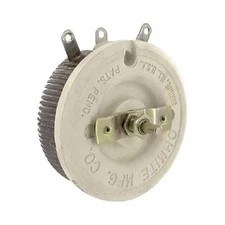 Ohmite RLSR50, 0.5 Ohm 150 Watt Power Rheostat 1/4" Shaft 150W