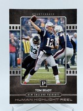 Tom Brady 2018 Panini Human Highlight Reel #8