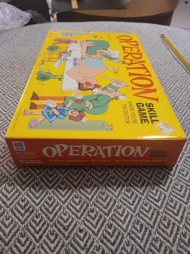 Vintage 1999 Operation Board Game By Hasbro Milton Bradley- See Description - Image 2 of 4