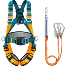 Sicherheitsgurt Absturzsicherung Klettergurt mit Lanyards Dachdecker Arbeitss...
