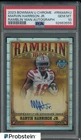 Marvin Harrison Jr 2023 Bowman U Chrome Ramblin Man RC ON CARD AUTO /99 PSA 10
