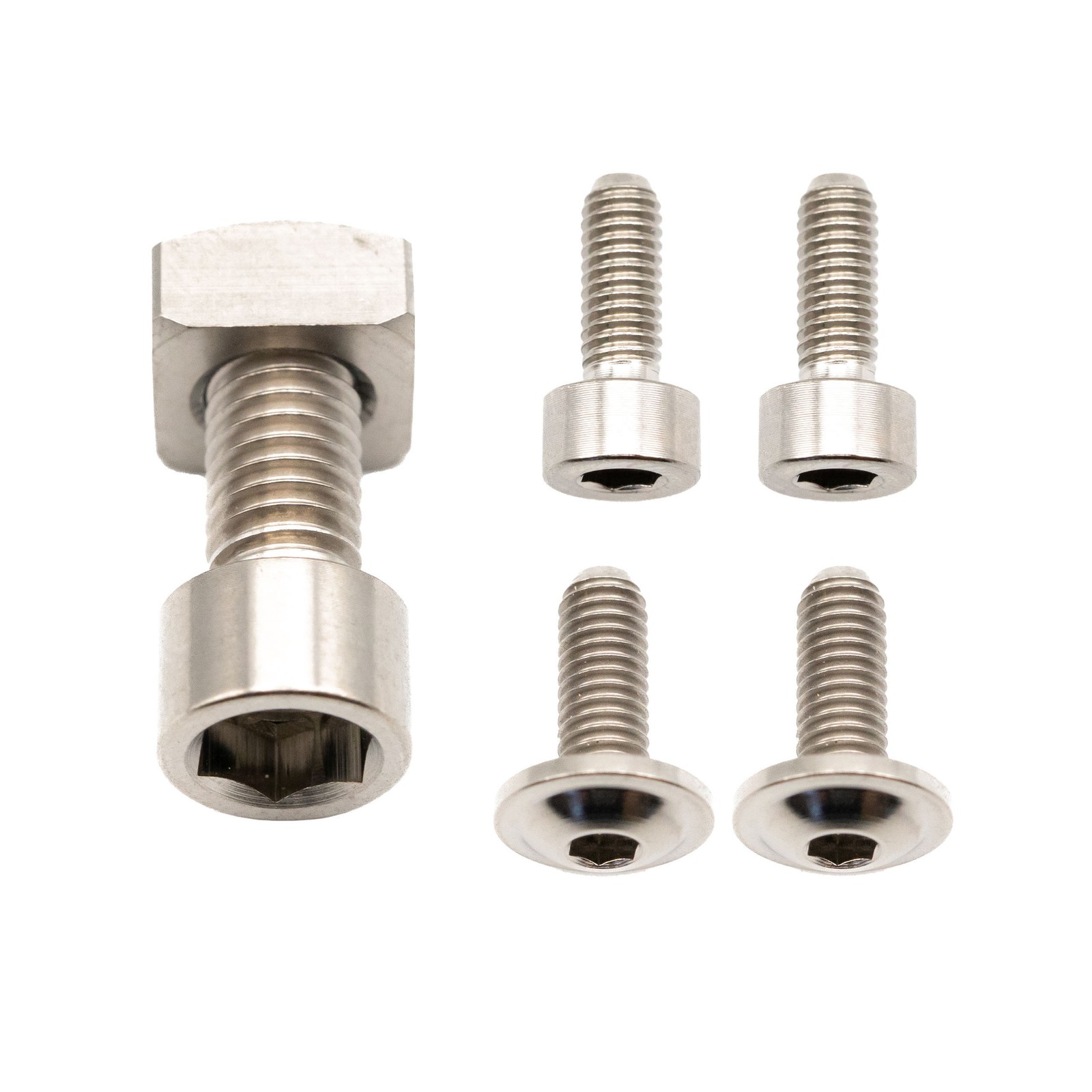 Titanium Fox 36 Fork Bolt Kit 2021-2025 Fit4Grip SL Compatible Silver 9790₽