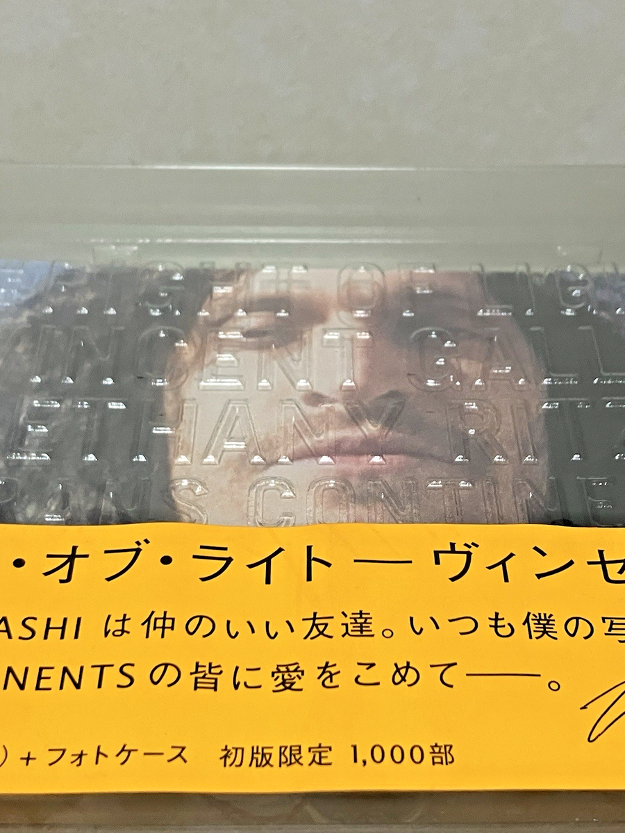 Rare Vincent Gallo First edition limited to 1,000copies Postcard