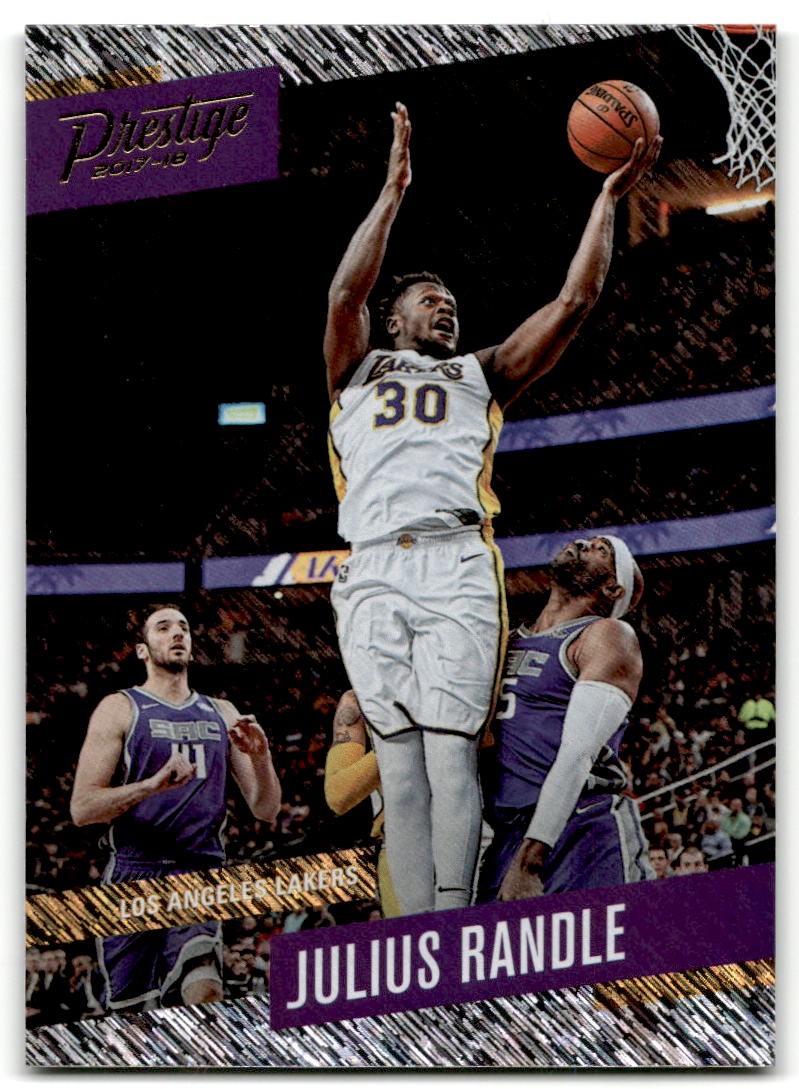 2017-18 Panini Prestige #69 Julius Randle Rain Los Angeles Lakers