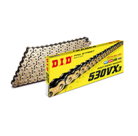 Kette DID 530VX3 Gold & Schwarz Suzuki GSX F 600 1992 1997