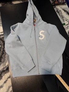 Supreme S Logo Zip Up | eBay