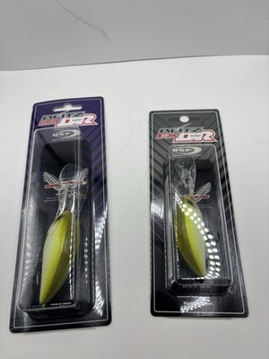 OSP Blitz Max Dr & OSP Blitz EX DR Vanilla Chantreuse Bass Fishing Lure