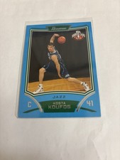 2008-09 Bowman Draft Picks & Stars - Rookie Kosta Koufos #132 Blue /499 (RC)