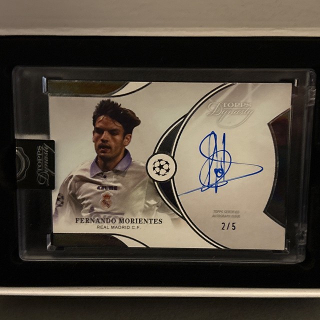 Fernando Morientes 2/5 Topps UCC Dynasty 2024-2025 Real Madrid