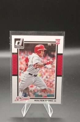 2014 Panini Donruss - Kolten Wong #336 Press Proof Silver /199 (RC)