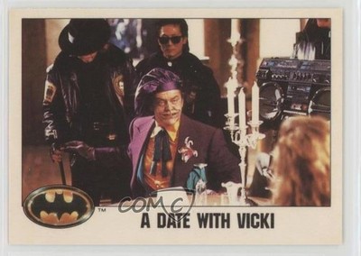 1989 Topps Batman Factory Set Glossy The Joker Vicki Vale A Date with #69 oi7
