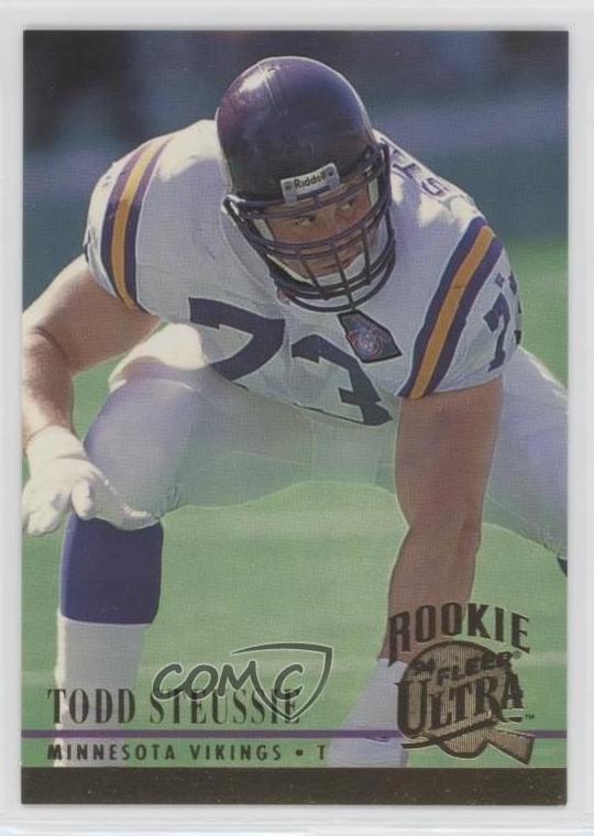 1994 Fleer Ultra Rookie Todd Steussie #446 Rookie RC 08rj