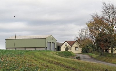 Foto 12x8 Blick auf Dukes Farm, Roxwell c2017
