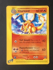 Carta Pokemon Charizard 39/165 Expedition Eng Vintage Non Holo AA72