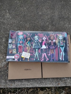 Monster High Original Ghouls Collection 6-Pack doll set 2014 Unopened See Photos