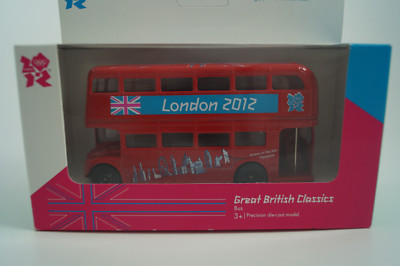Modellauto Olympische Spiele 2012 Great British Classics Bus