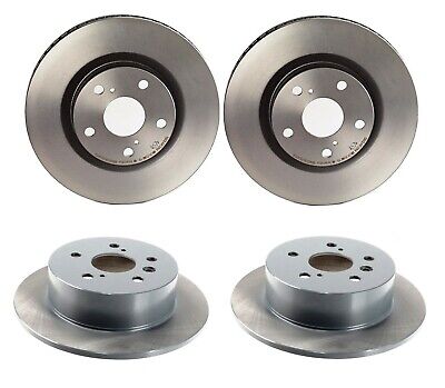 2-Brembo Front Disc Brake Disc & Pad Set Toyota Camry Avalon Lexues ES350 2-Brembo Front Disc Brake Disc & Pad Set Toyota Camry Avalon Lexues ES350