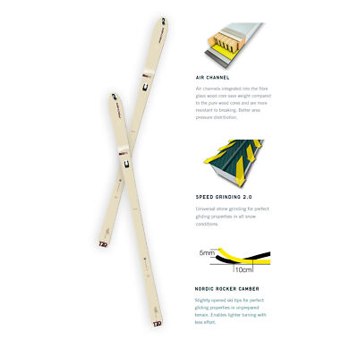 FISCHER S-Bound 112 Crown/Dual-Skin Xtralite Skis (N53024) | eBay
