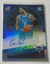 GRANT RILLER / 2020-21 Donruss / SIGNATURE SERIES RC AUTO / SG-GRL / Hornets