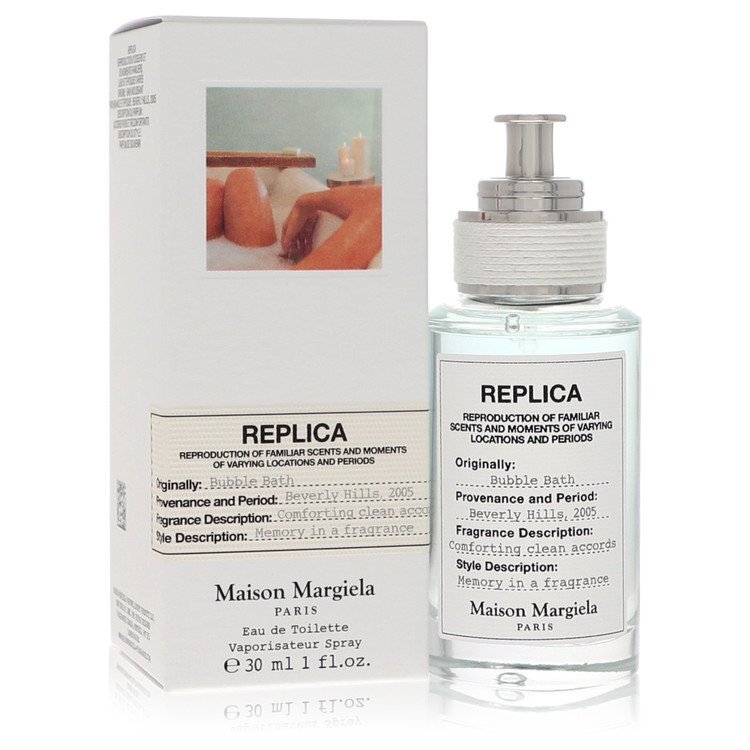 Replica Bubble Bath Eau De Toilette Spray (Unisex) By Maison Margiela - 1 oz Replica Bubble Bath Eau De Toilette Spray (Unisex) By Maison Margiela - 1 oz
