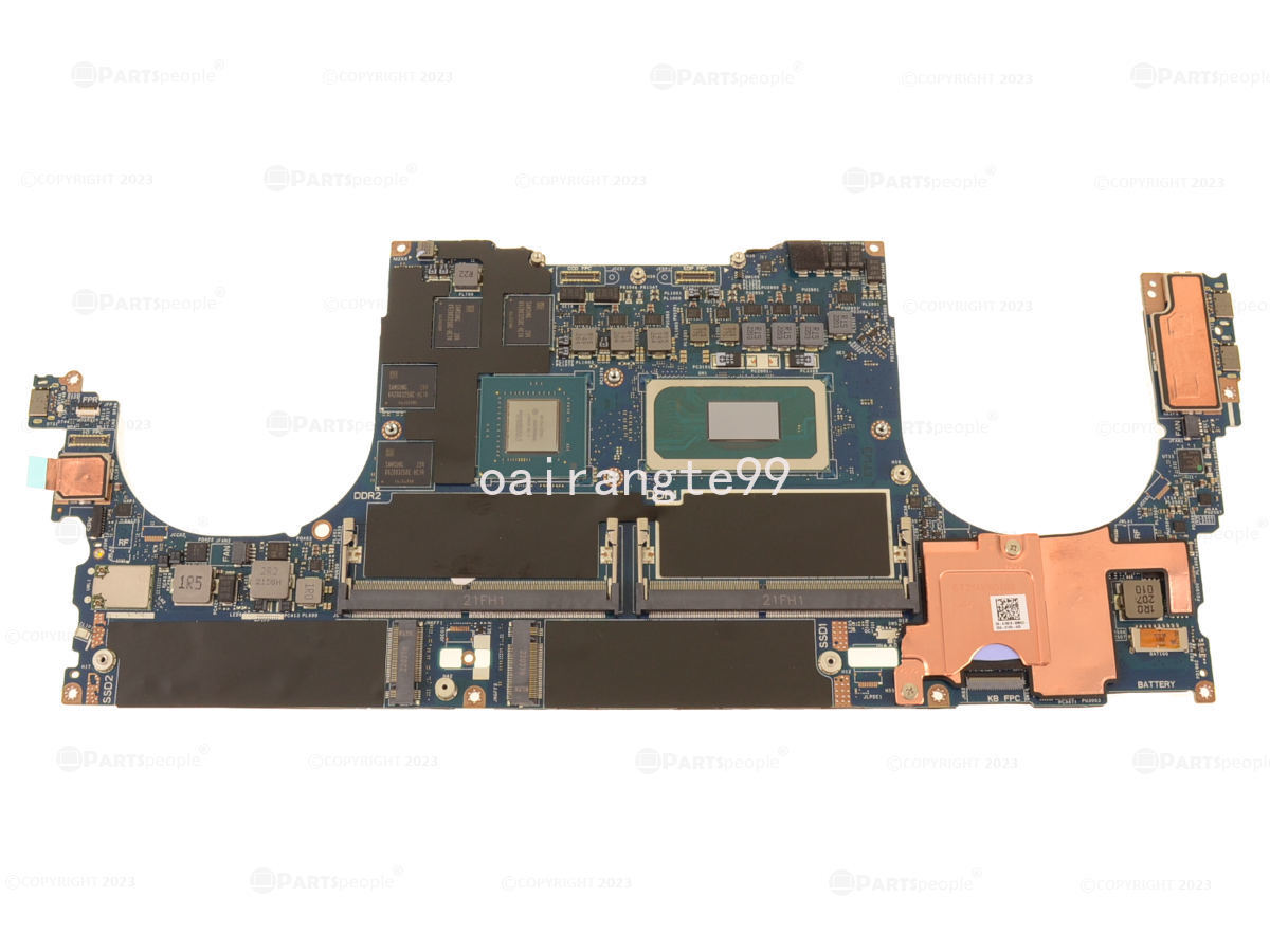 For Dell XPS 15 9510 Motherboard LA-K411P 1KMV0 W/ i7-11800H CPU