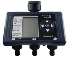 Water Timer, Moisture Sensor, Digital Garden Irrigation/ Control, Multi Outlet