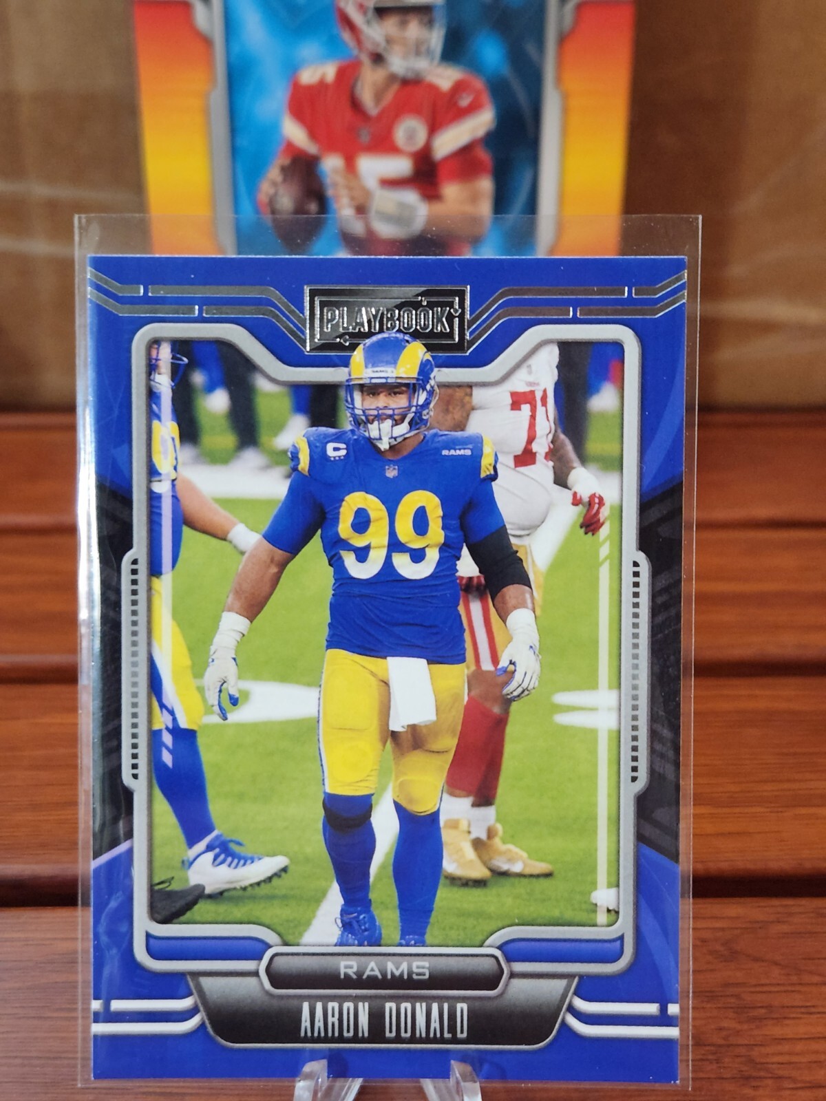 2021 Panini Playbook Football Aaron Donald - Los Angeles Rams - Base ...