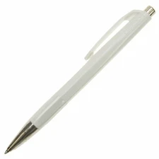 Caran d'Ache 888 Infinite Ballpoint Pen  White Made In Switzerland