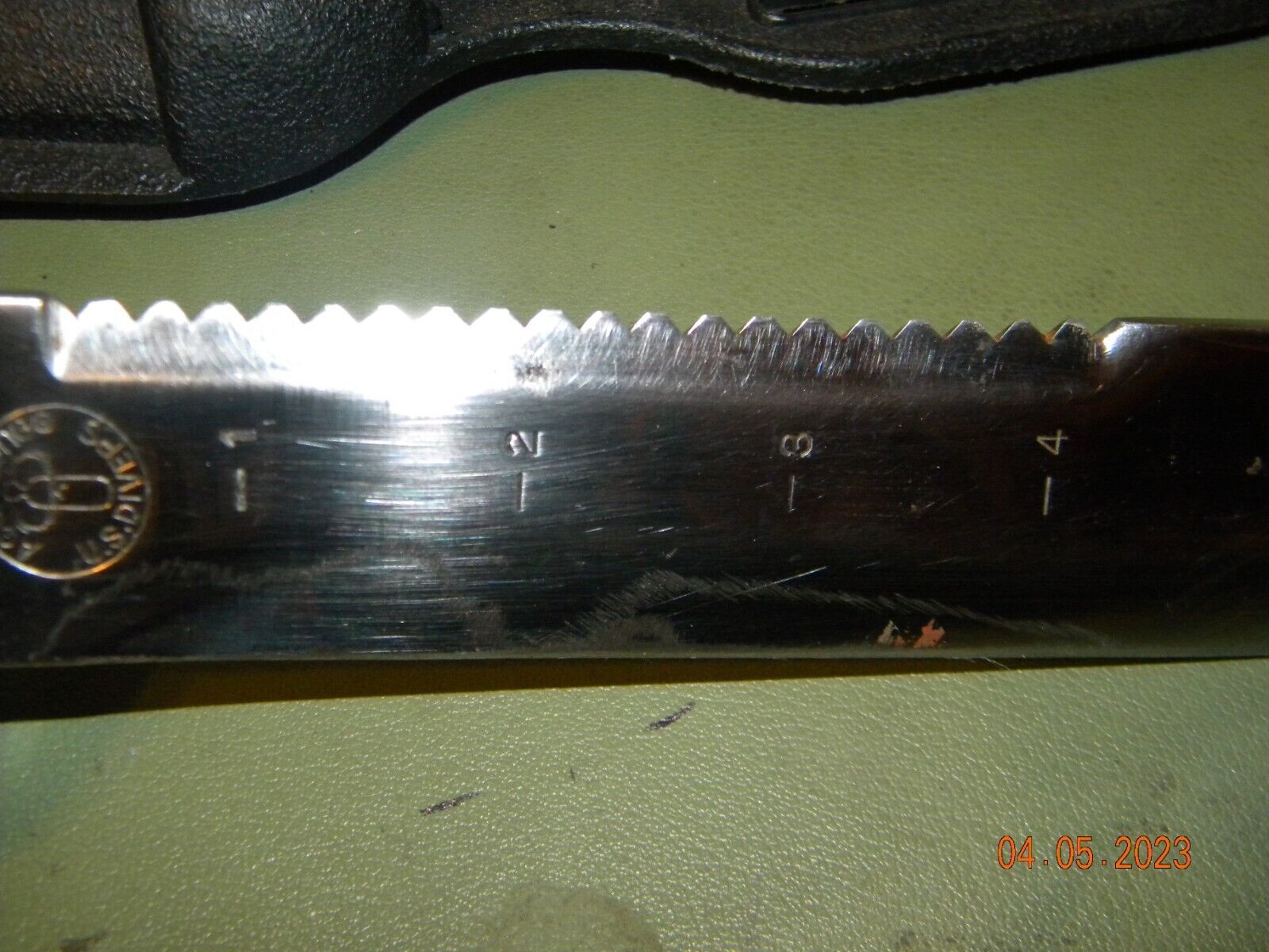 Vintage Aqua Lung Sea Hawk US Divers Stainless Steel Scuba Diving Dive