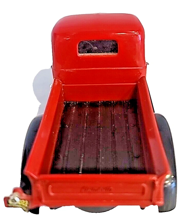 Camioneta pickup Plymouth 1941 roja diecast escala 1/24 de Motor Max Foto 4 de 4