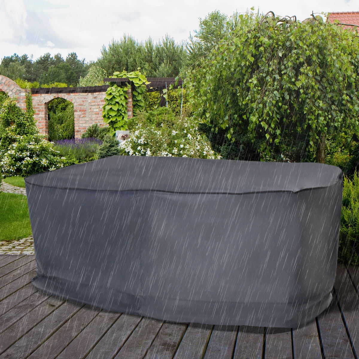 Rattan 2024 furniture rain