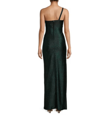 NWT Honey and Rosie Green Sparkly One Shoulder Pleated Sideb Long Dress Prom Dr | eBay NWT Honey and Rosie Green Sparkly One Shoulder Pleated Sideb Long Dress Prom Dr | eBay