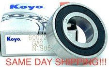 KOYO 6002 2RS DEEP GROOVE BALL BEARING, RUBBER SEALED 15x32x9 mm