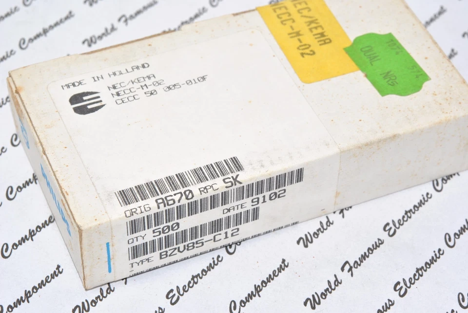 6 piezas - Diodo Zener axial PHILIPS BZV85-C12 12V 1W - Rectificadores - 933500610113 Foto 3 de 4