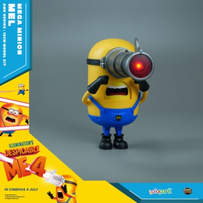 Despicable Me 4 ~ Mega Minion Mel Actionfigur Modellbausatz von Doyusha Yolopart