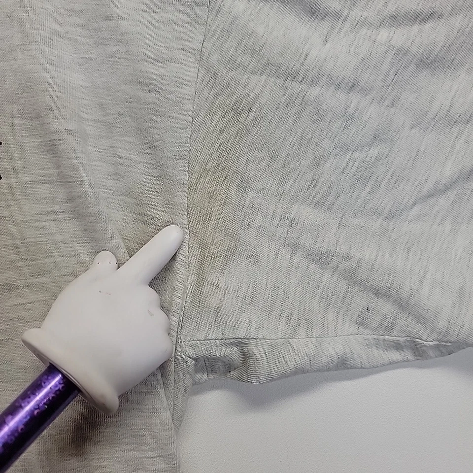 VTG Copperhead “Once Bitten Twice Shy” - T Shirt USA Made XL Heather Gray - Image 2 of 4