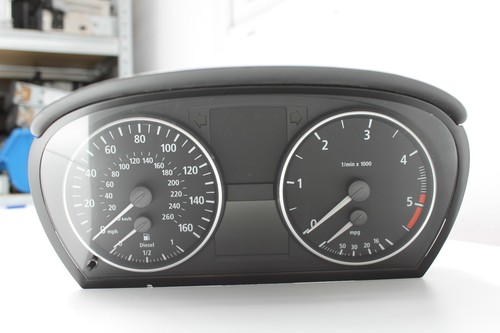 BMW3 E90,E91,E92,E93 X1 E84 MPH Tacho Kombiinstrument 9110206 VDO SIEMENS mph!!!