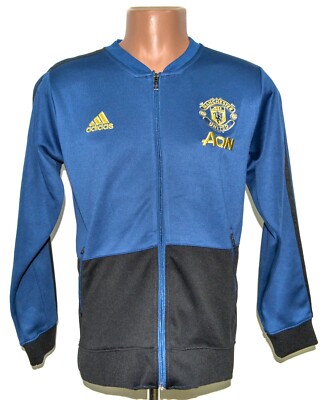 MANCHESTER UNITED 2017/2018 TRAINING FOOTBALL JACKET SIZE S ADULT
