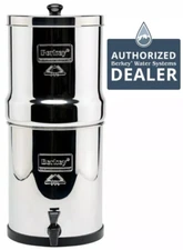 NEW Travel Berkey Water System w/2 Ceramic Filters Authorized Dealer Warranty!!