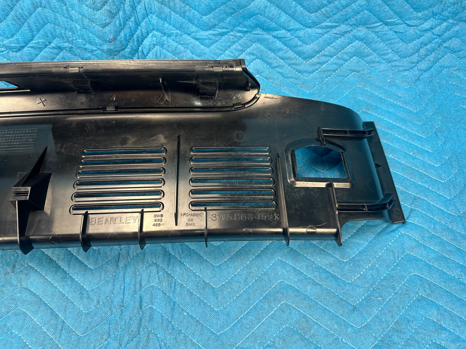 Bentley Cont Flying Spur Trunk Scuff Plate Trim Panel Cover 29k 2006-2012 OEM