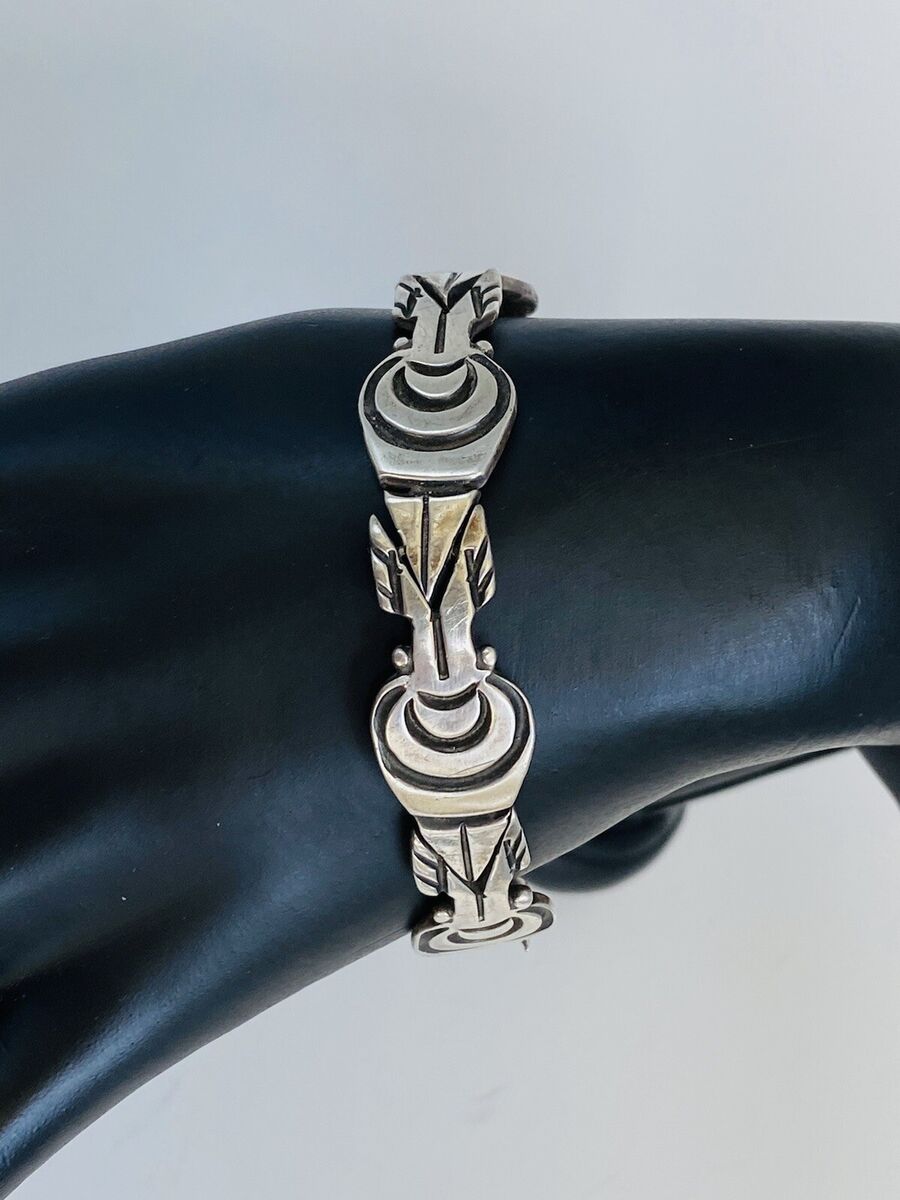 Vintage Sterling Silver JV JACOB Taxco Mexico Eagle Mark 3 Vintage Sterling Silver JV JACOB Taxco Mexico Eagle Mark 3