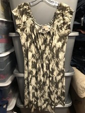 Michael Kors tye dye short sleeve dress size P