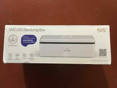 S2 59S UV LED Sterilizing Box for Mobile Phone, Glasses, Watches, Nail Tool,ETC