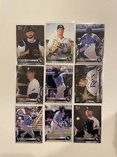2022 Topps Now Road to Opening Day Tampa Bay Rays 9 Cards From The Base Set