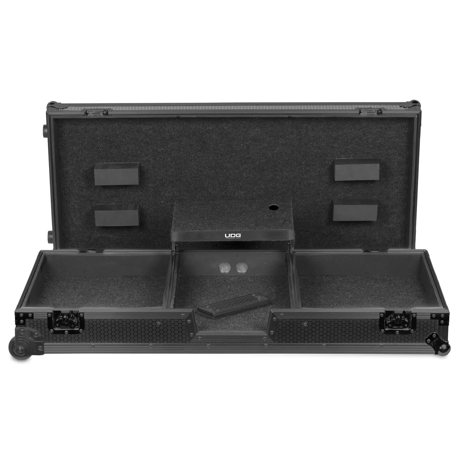 UDG U91050BL Ultimate Flight Case Multi Format Turntable Battle 10/12" MixerPlus