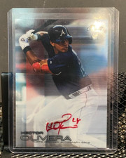 Hector Olivera 2016 Topps Finest Rookie Auto (RC) - Braves